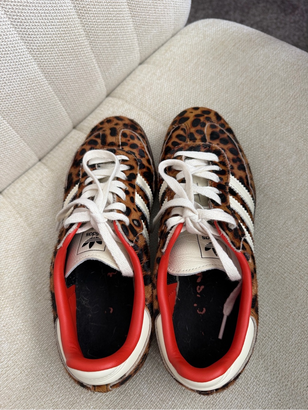 adidas Leopard Print Sambas - Picture 8 of 10